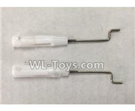 XK A800 Parts-aileron Steel wire group(2pcs)-A800.0015,Wltoys XK A800 glider RC Plane Spare Parts Accessories,XK A800 RC Fixed Wing Plane Replacement Parts
